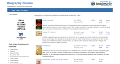 Desktop Screenshot of biography-ebooks.com